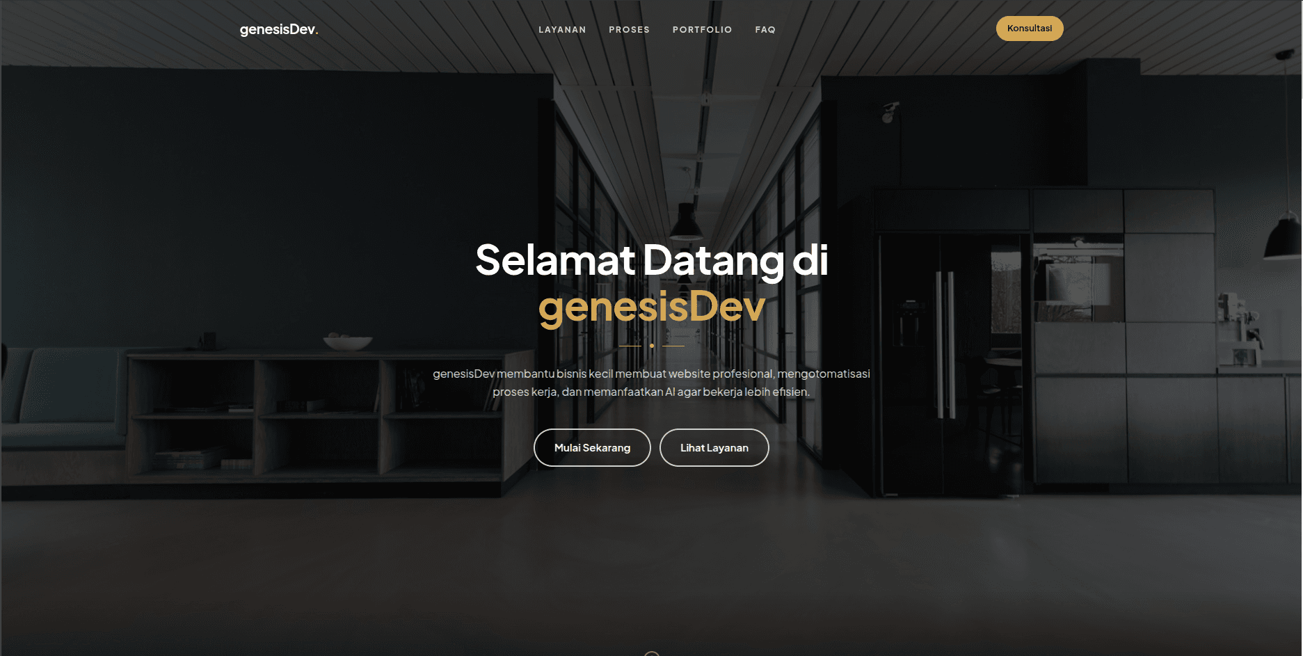 Preview Website genesisDev